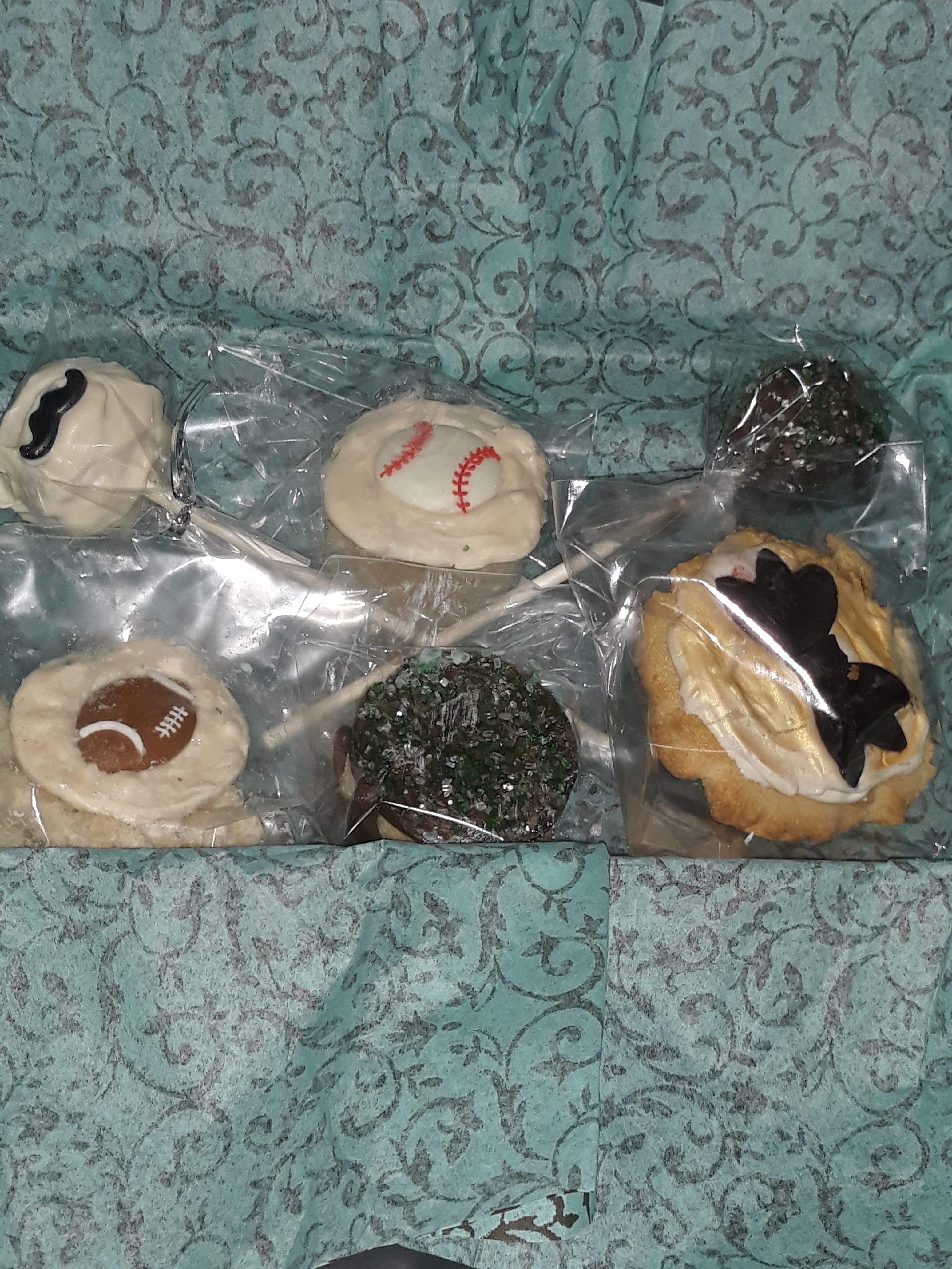 Father's Day Cookie Pops & Dipped Cookies